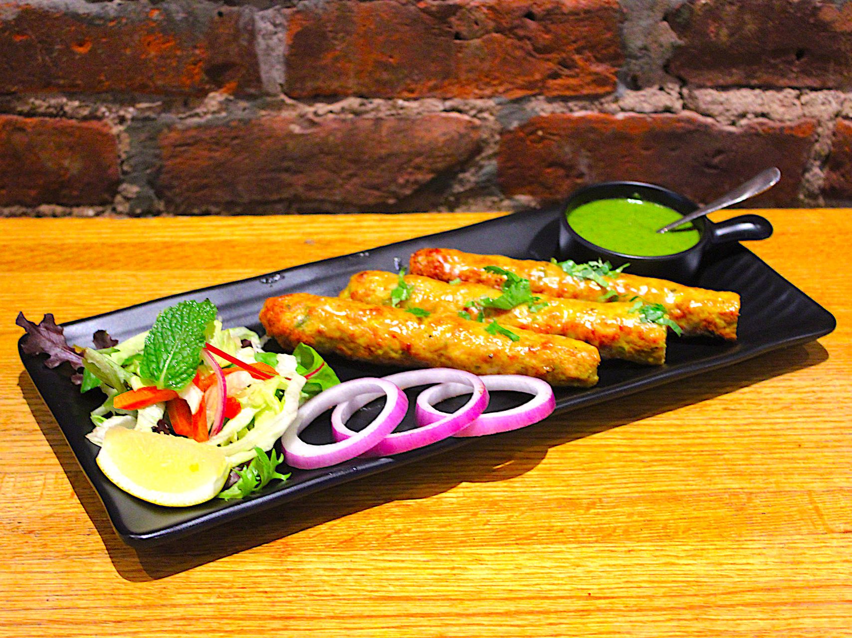 Chicken Reshmi Kabab.