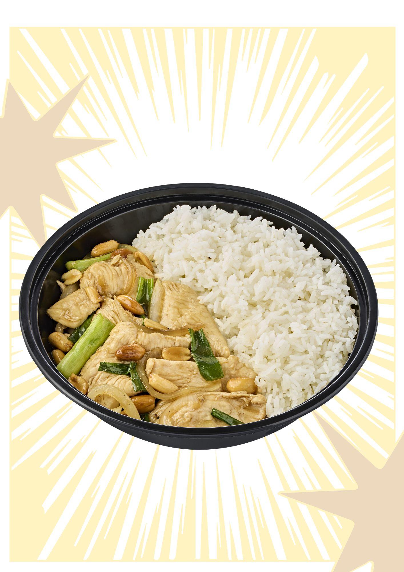 Kung Pao Rice Bowl.
