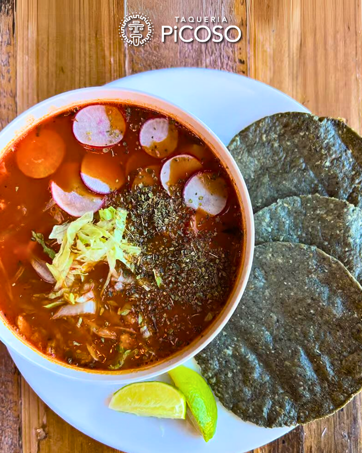 Pozole Rojo.