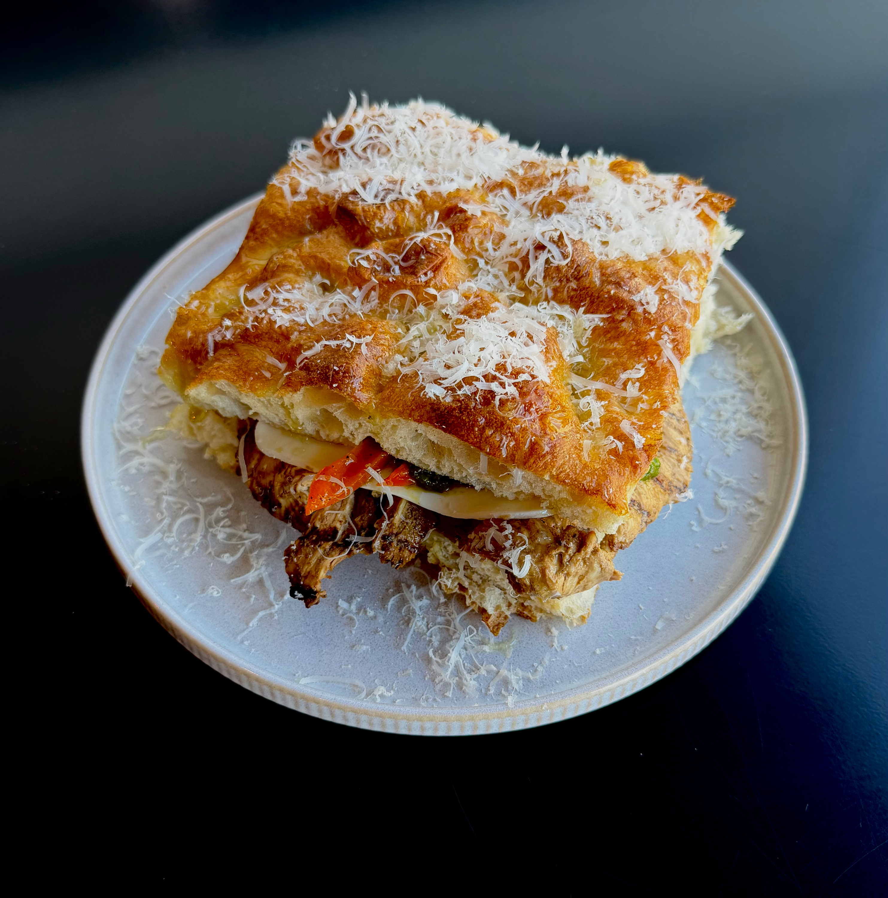 Pesto Sandwich.