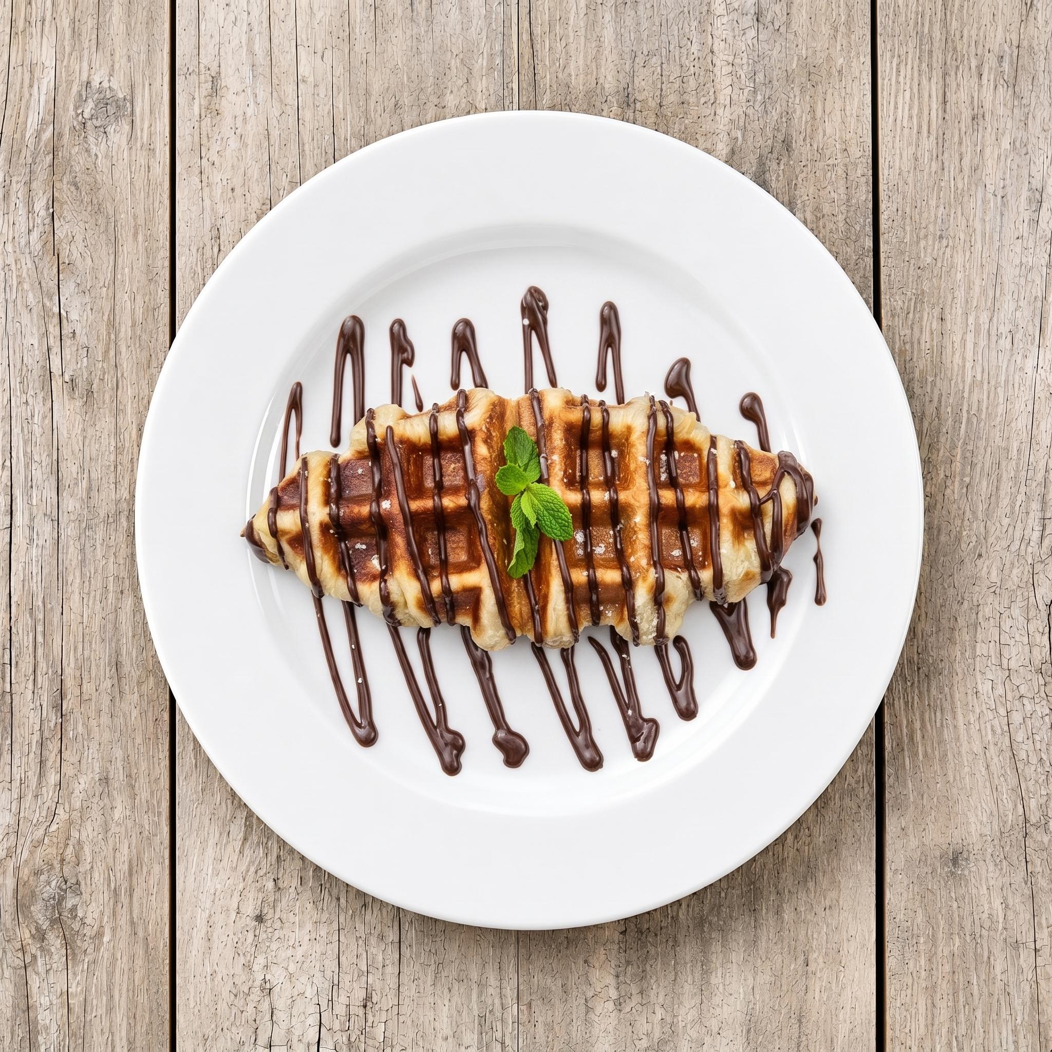Chocolate Croffle.