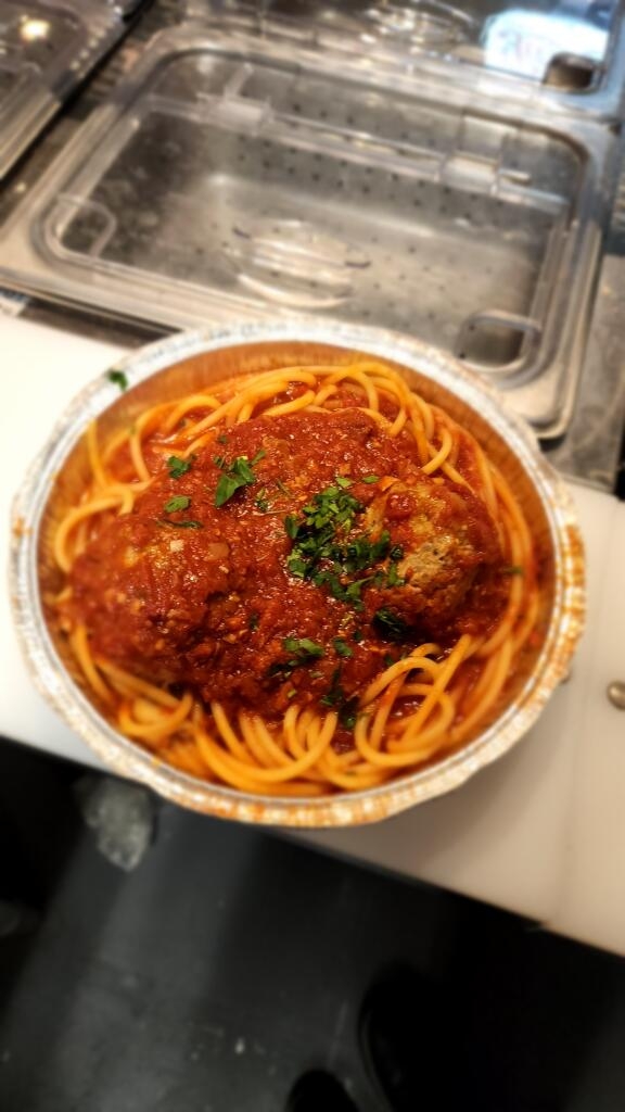 #44 Bucatini and Meatballs.