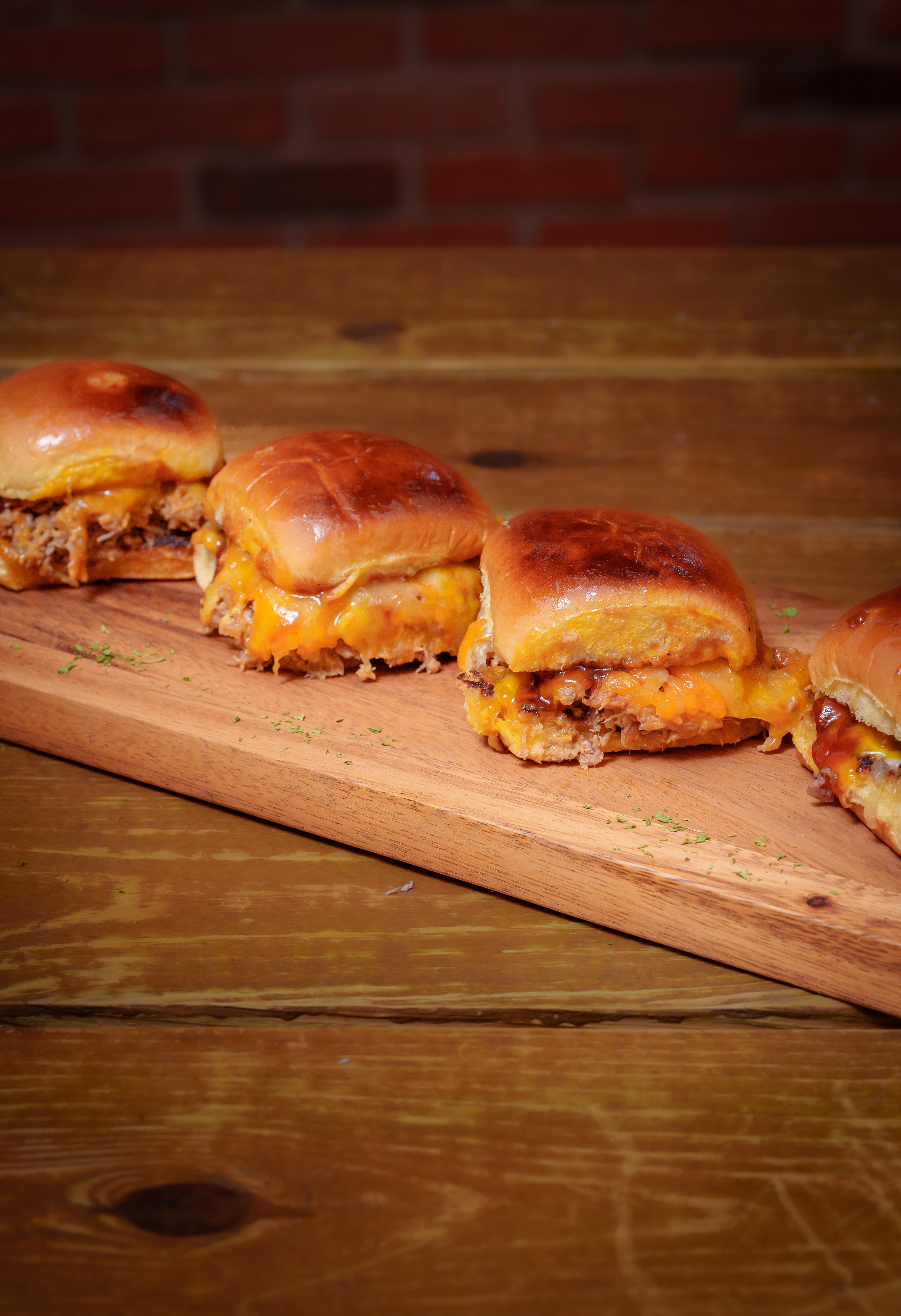 48 Pulled Pork Sliders.