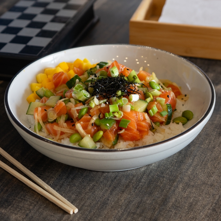 Ponzu Salmon.