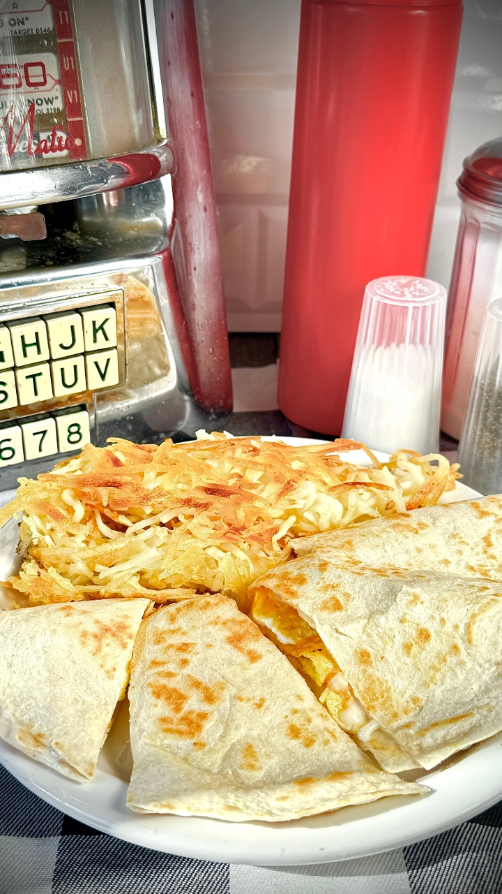 Breakfast Quesadilla.