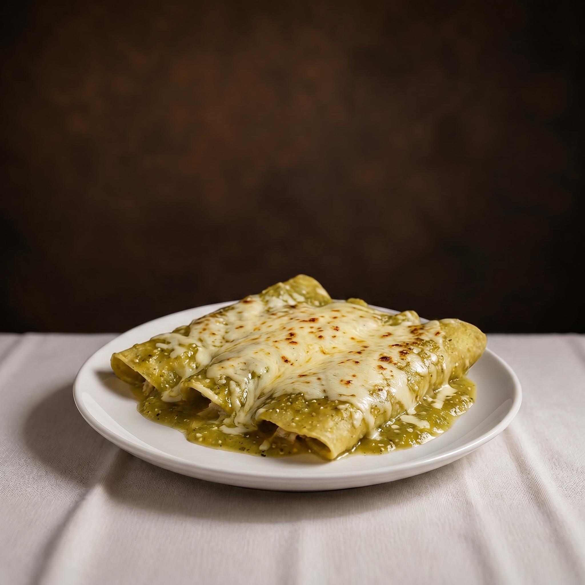 Spinach Enchiladas.