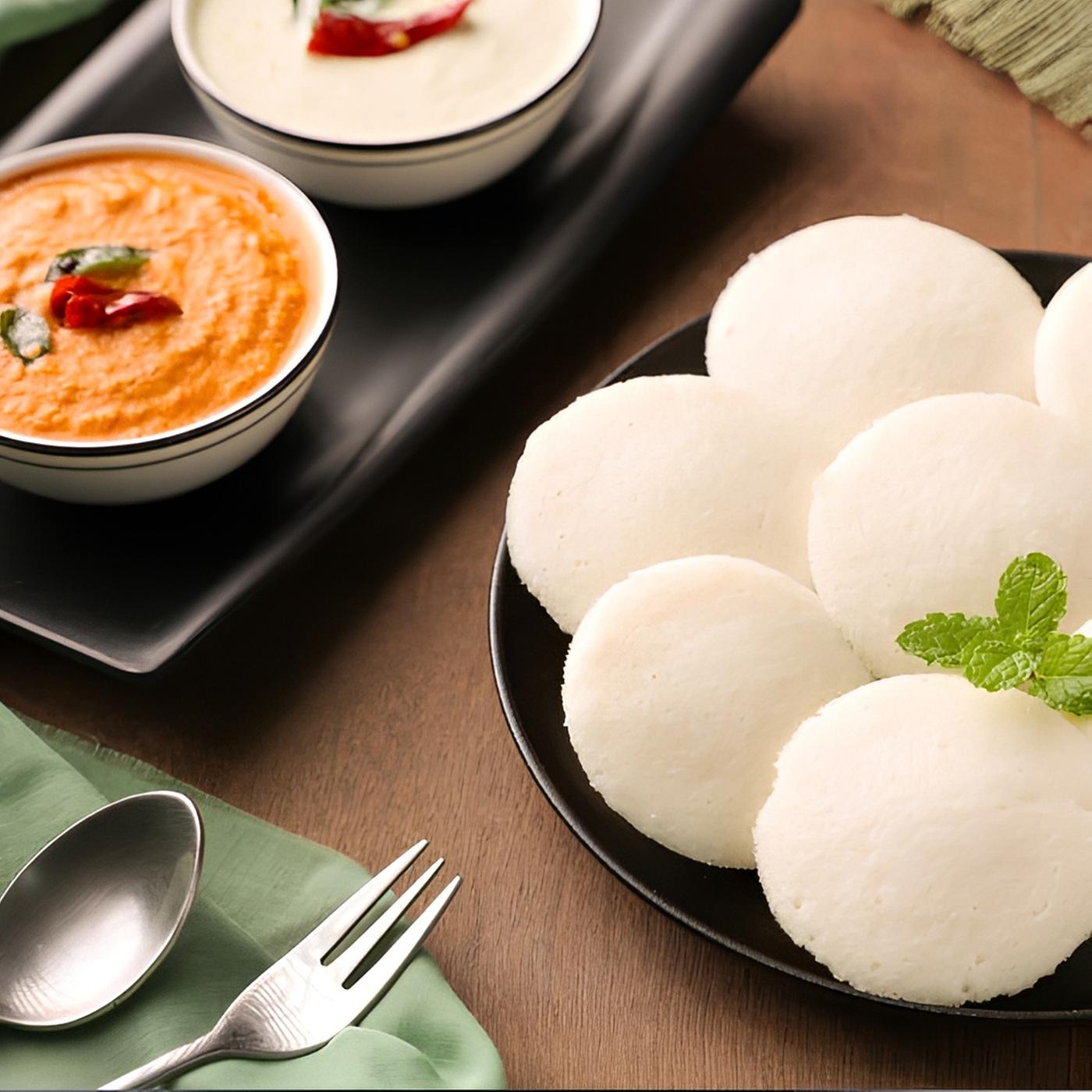 Idli (4 pcs).