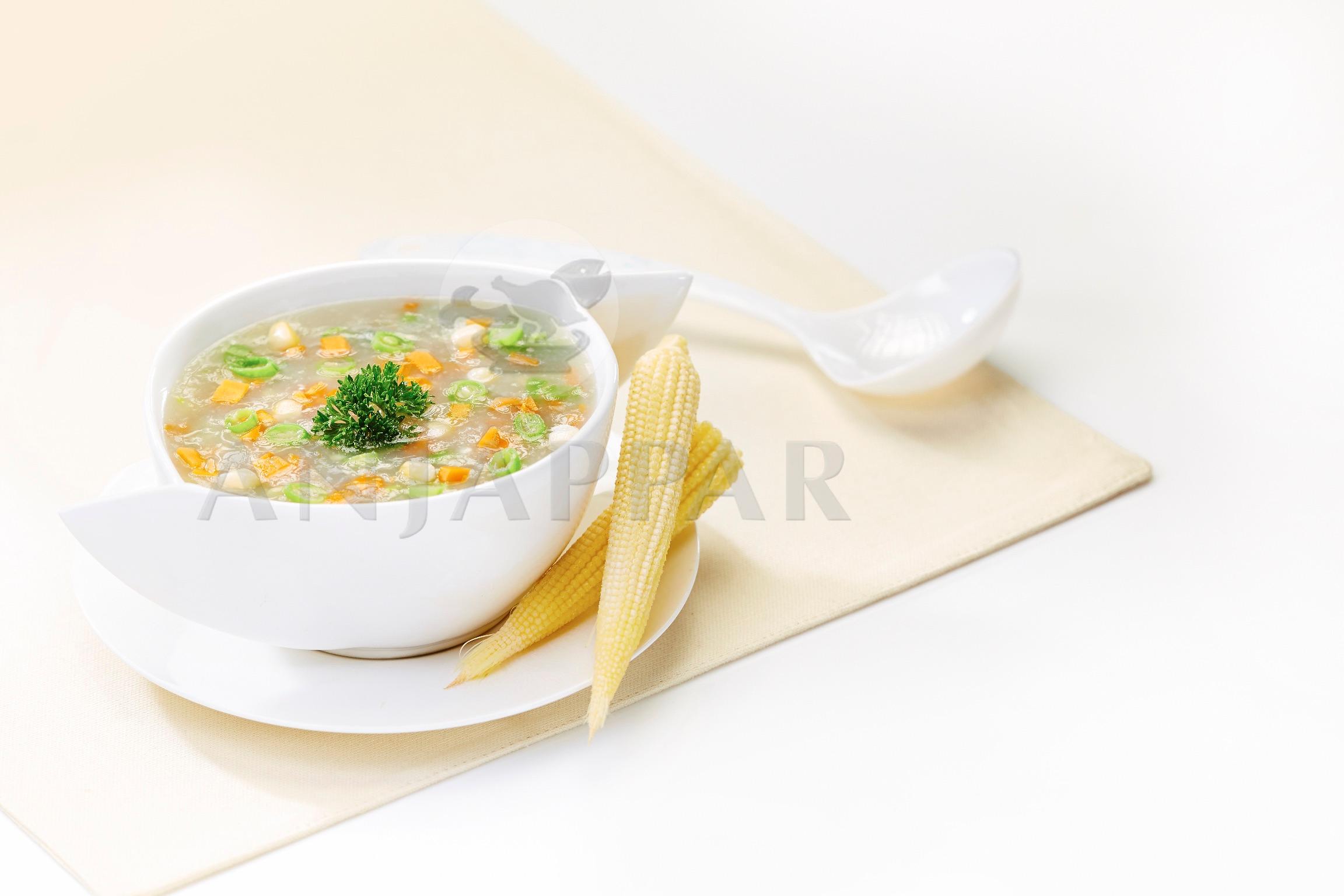 Sweet Corn Soup.