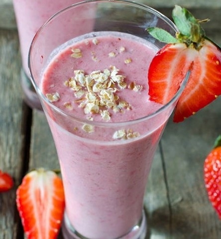 Strawberry Lassi.