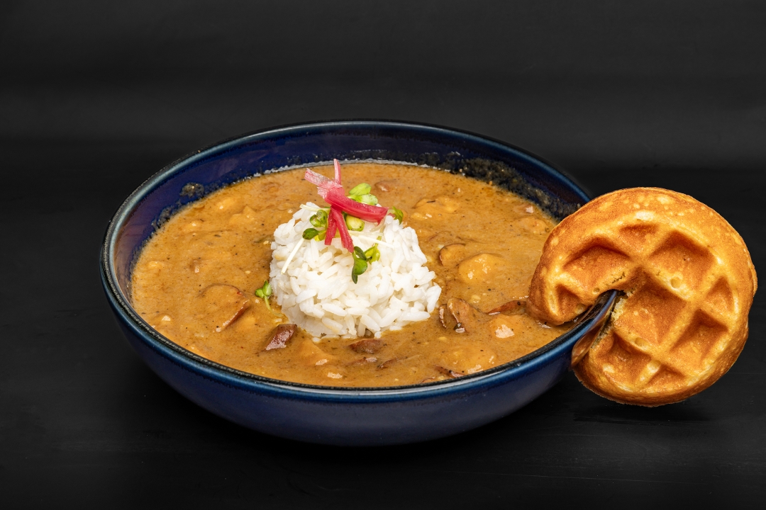 Chicken & Shrimp Gumbo.