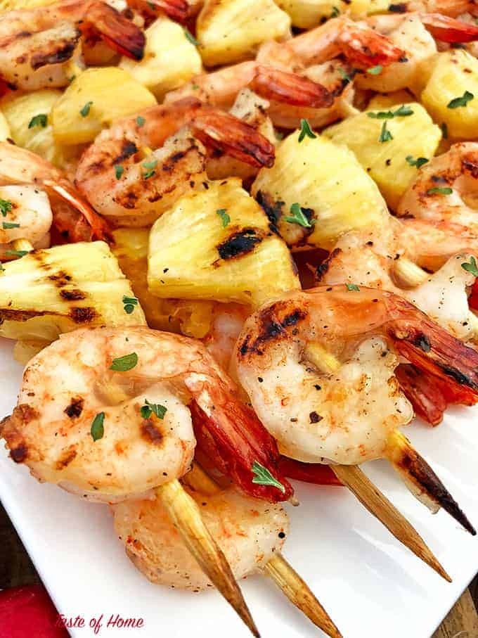 SHRIMP KABOB.