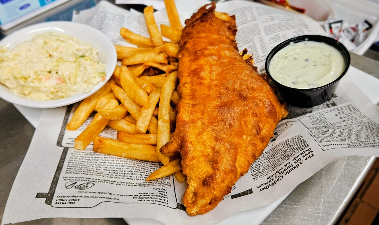 Guinness Fish & Chips.