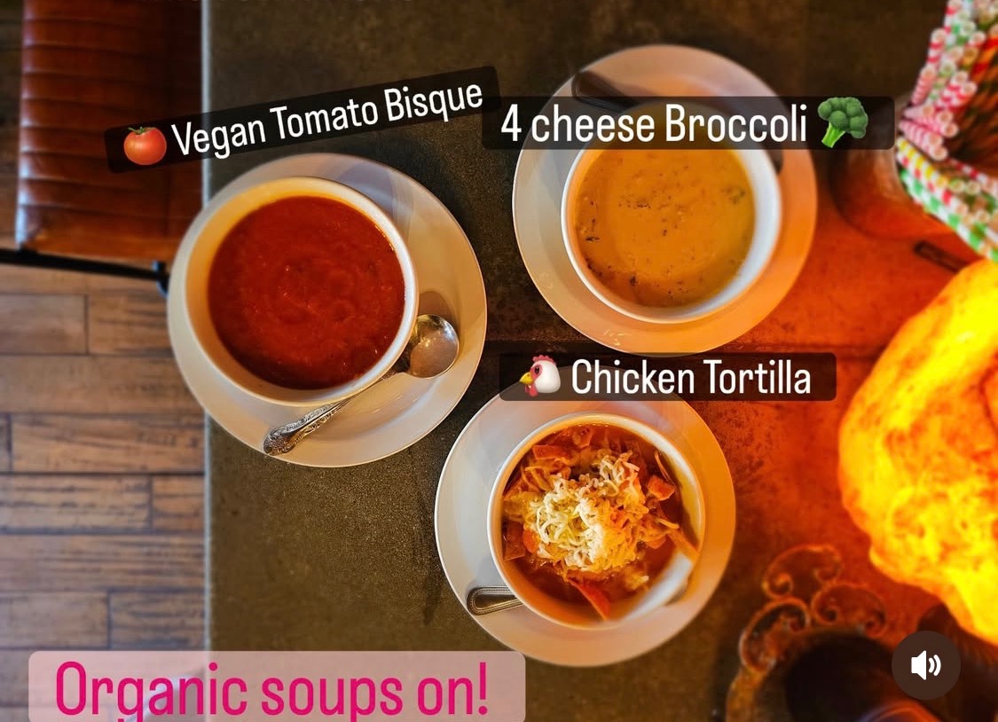 4 Cheese Broccoli Soup.