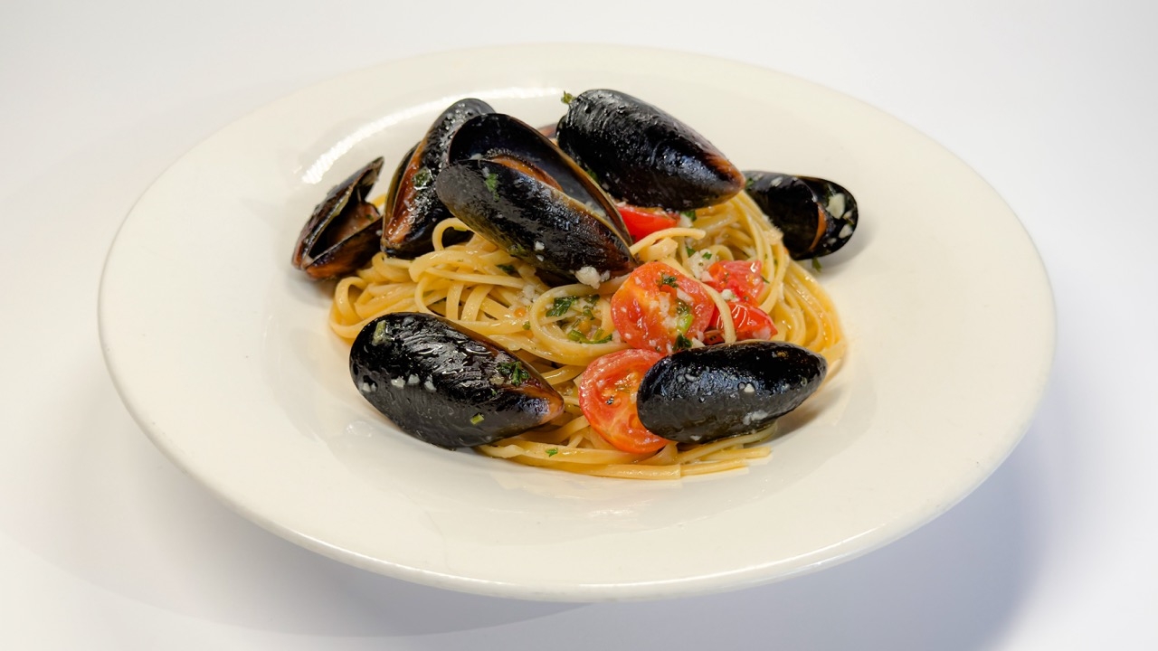 Spaghetti with Mussels.