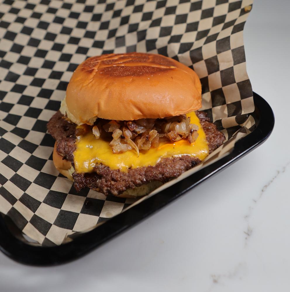 1/4 Lb. Single Impossible Cheeseburger.