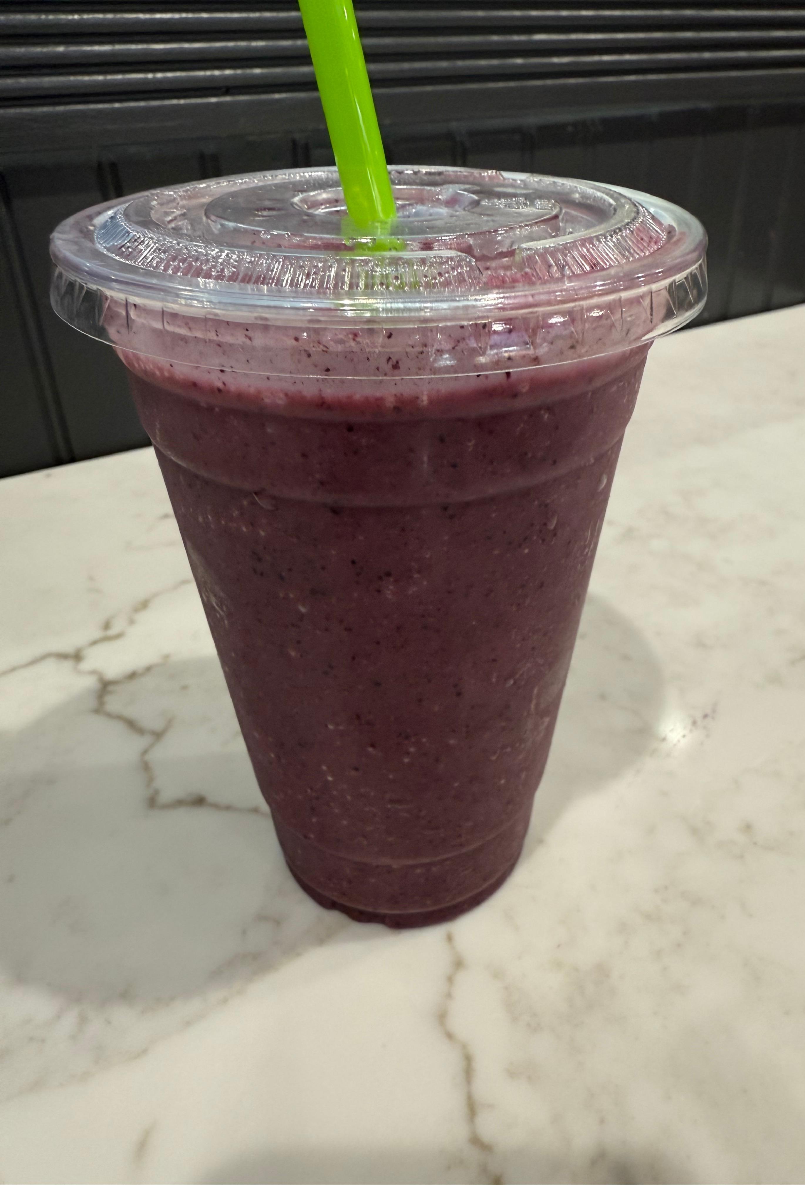 Mixed Berry Smoothie.