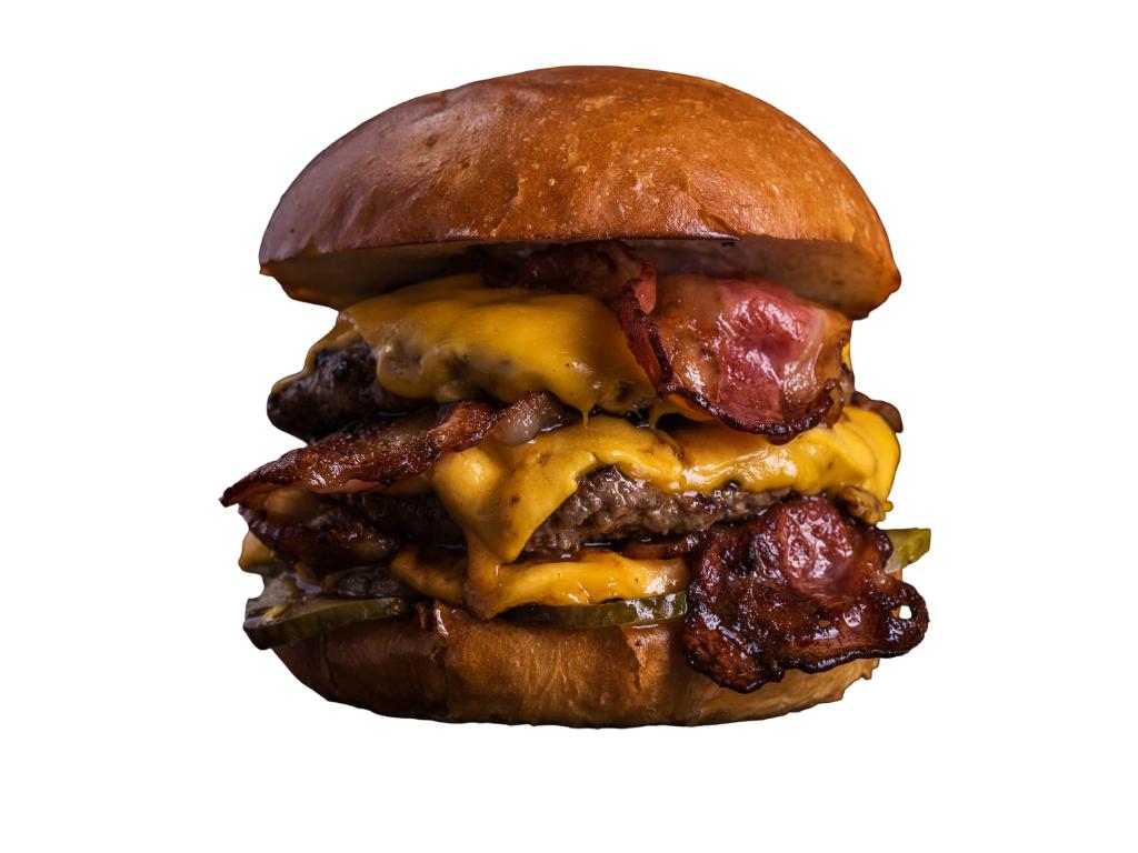 (GGB2) American Cheese and Bacon.