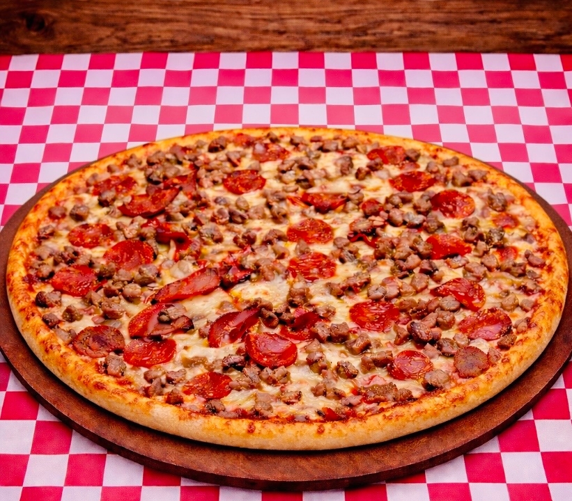Large Meat Lovers Pizza 14(Greek Style).