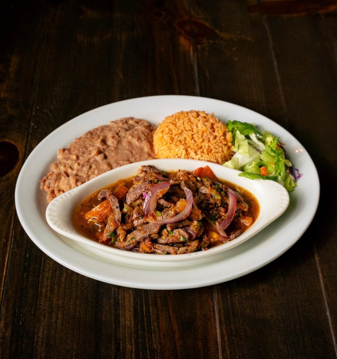 Steak Ranchero Dinner.