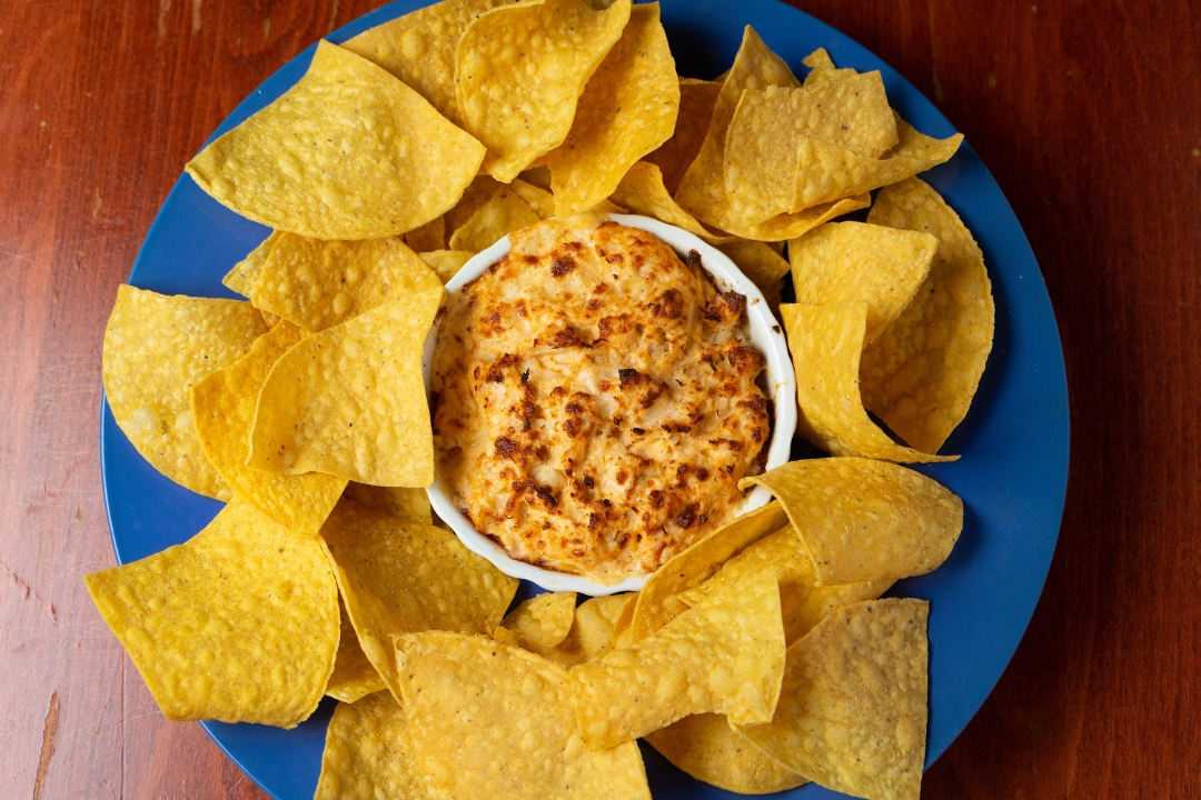 BUFFALO CHICKEN DIP.