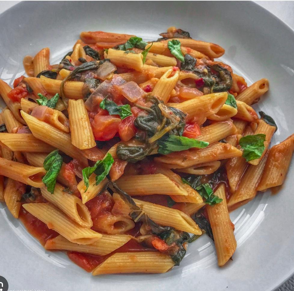 PASTA PRIMAVERA (RED) ENTRÉE.