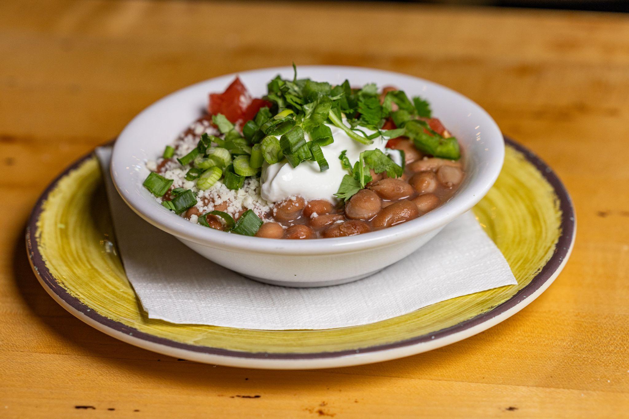 Small Side of Beans.