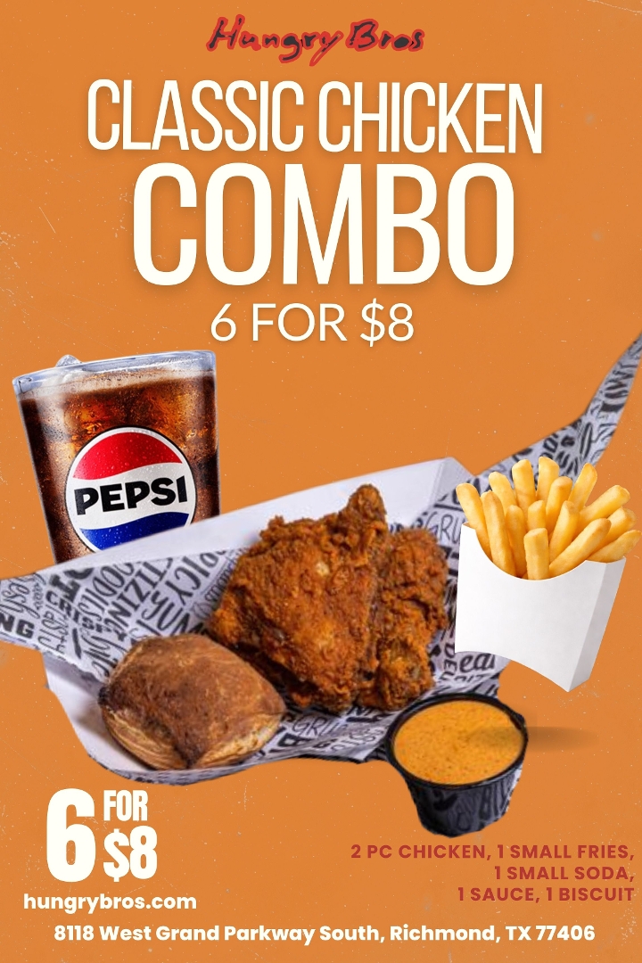 2 PC Chicken Meal.