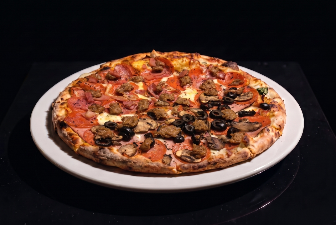 10 in One Topping GF Pizza.