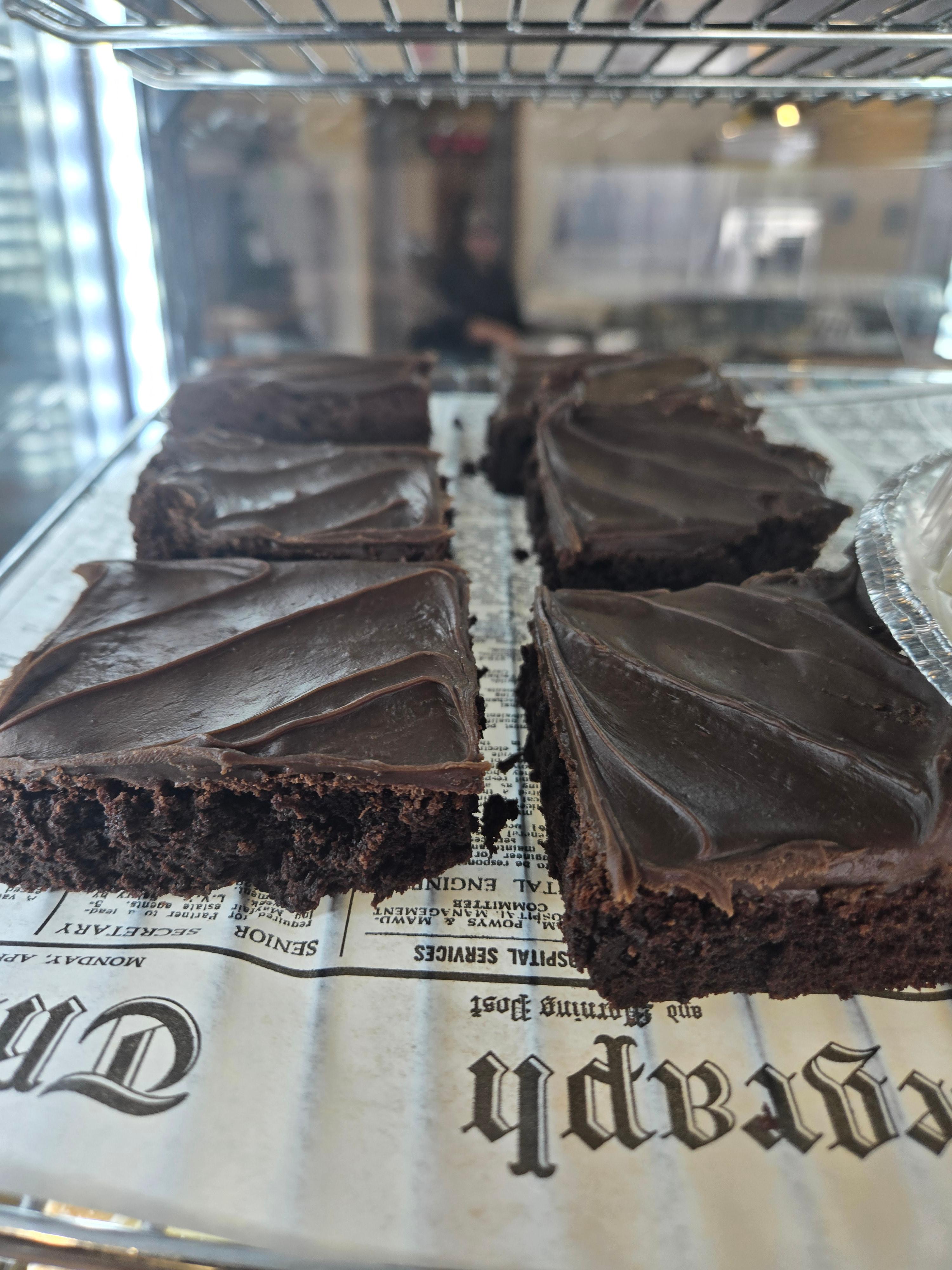 Turtle Fudge Brownies - Fresh.