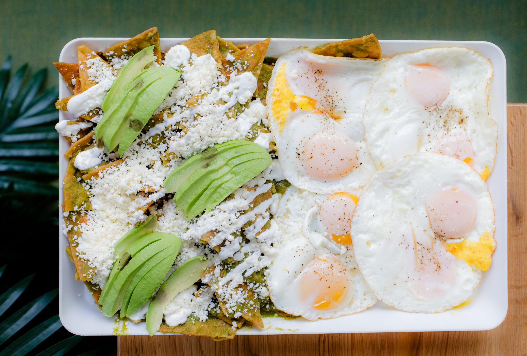 CATERING Chilaquiles Verdes.