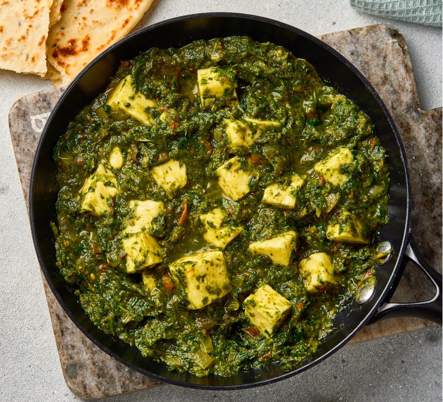 Sag Paneer.