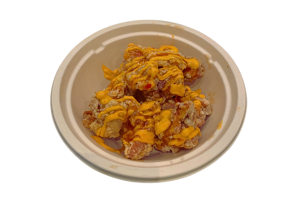 Japanese fried chicken.