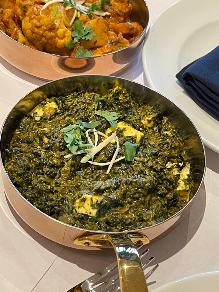 Palak Paneer.