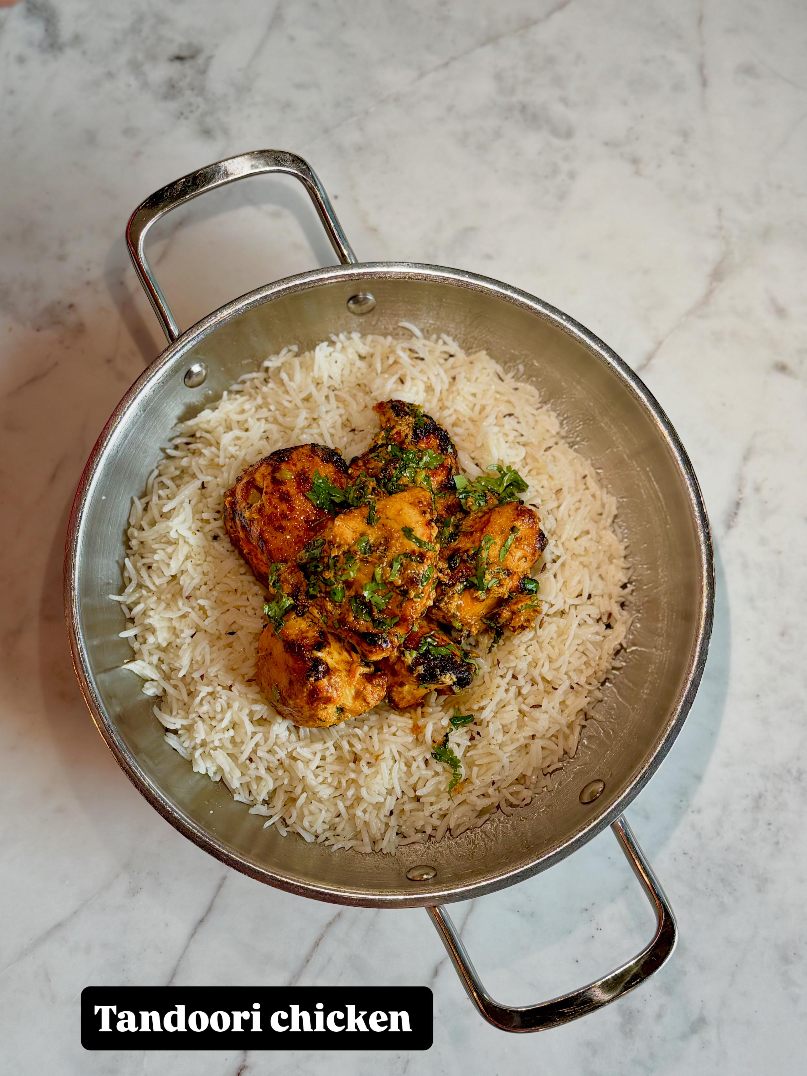 K TANDOORI CHICKEN.