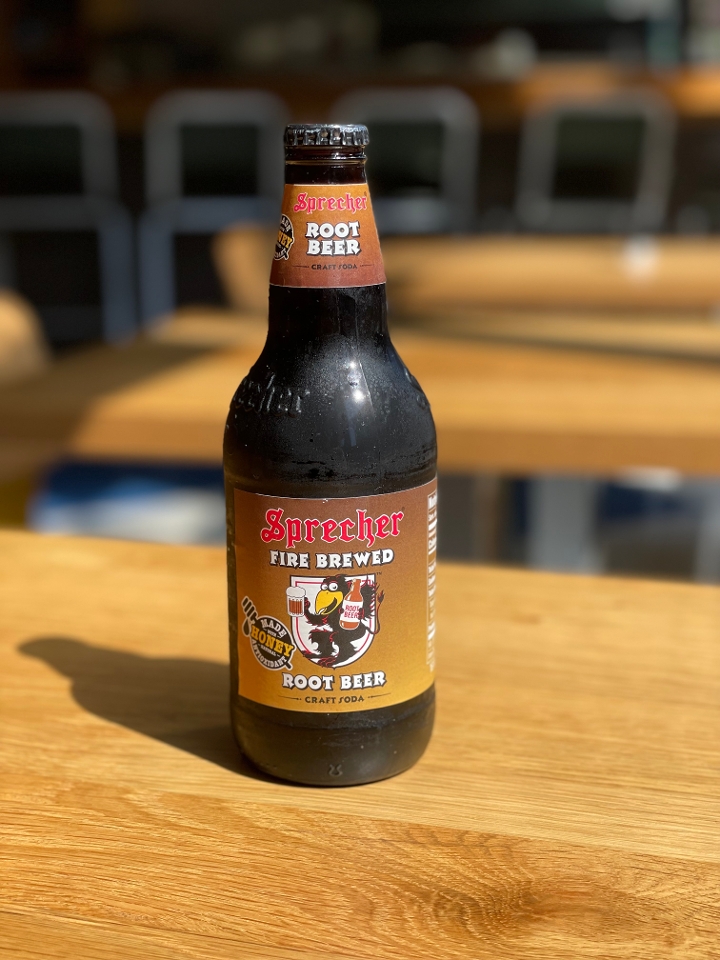 Sprecher Root Beer.