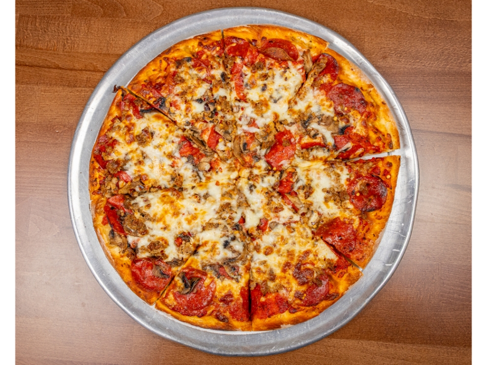 Special Thin Crust Pizza Large.