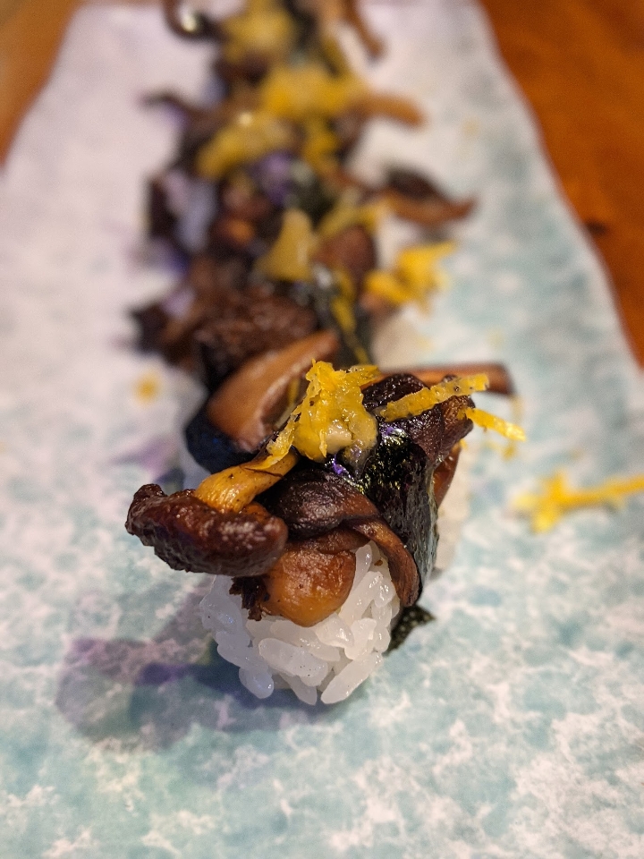 Hifi Mycology Mushroom Nigiri.