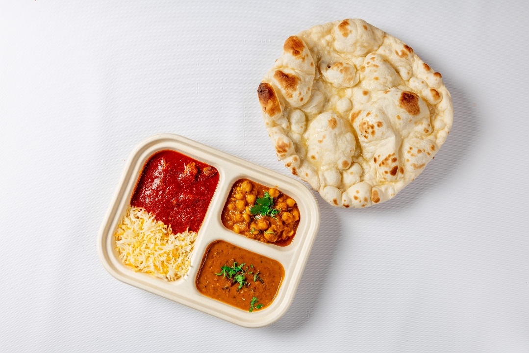 Lamb Vindaloo Platter.
