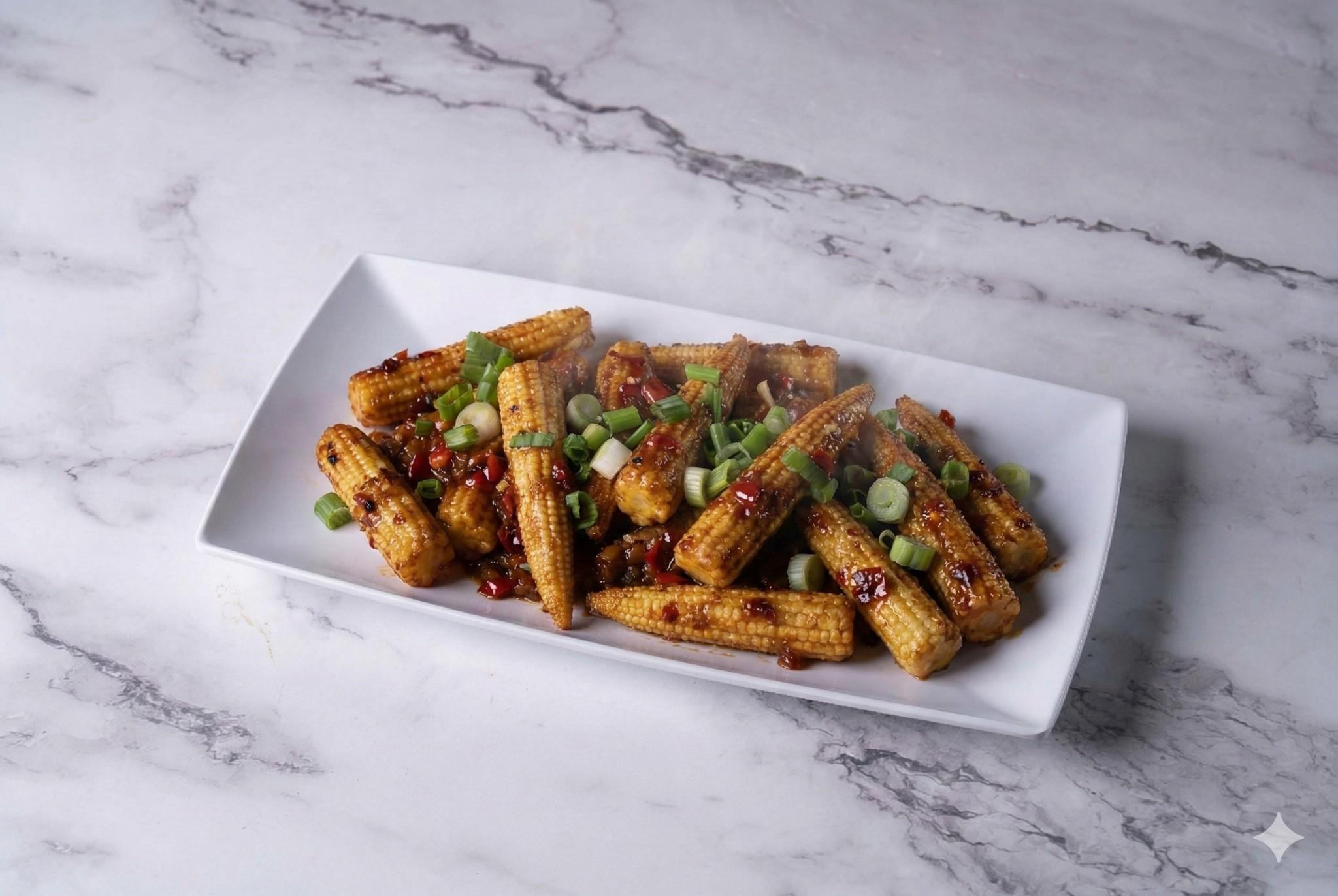 Chilli Baby Corn.