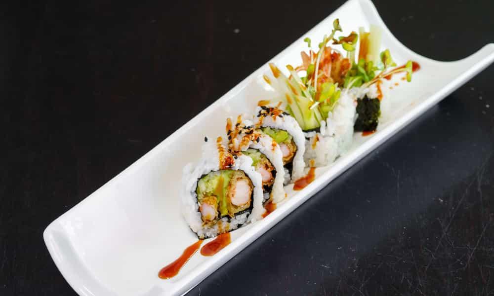Tempura roll.
