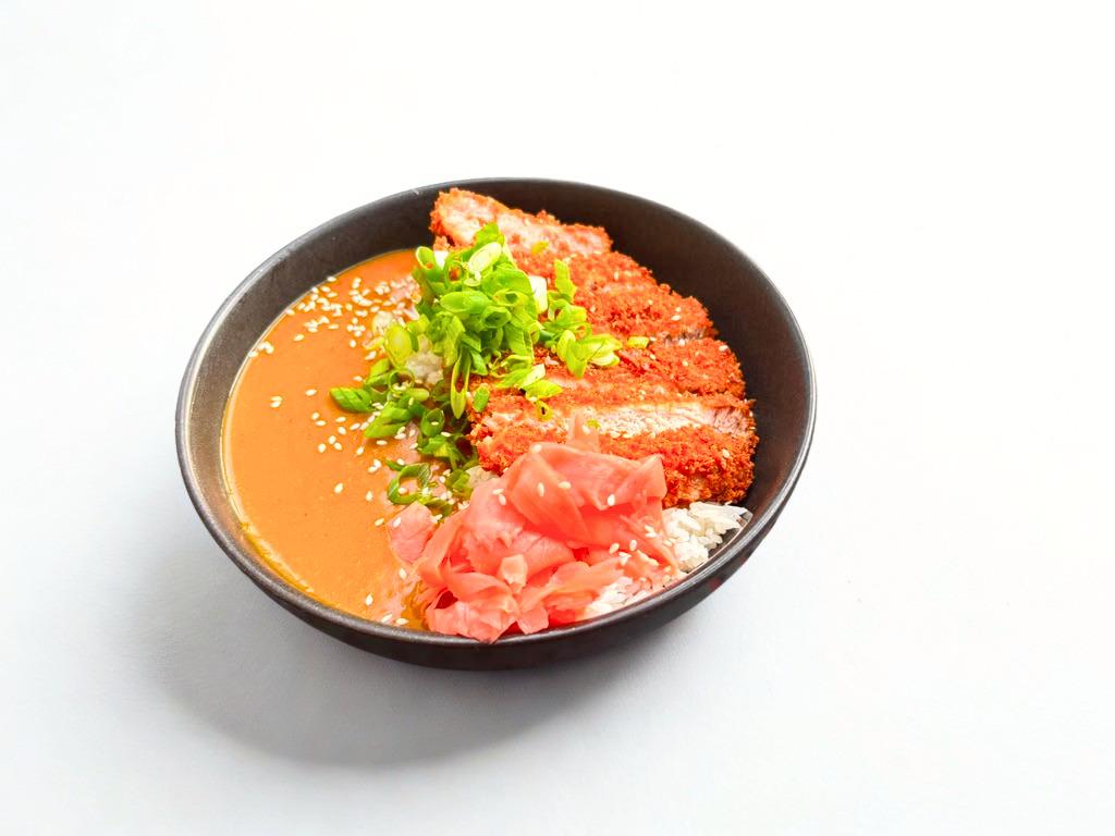Pork Katsudon.