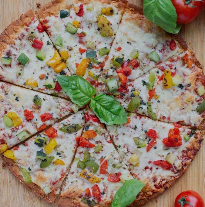 SM VEGGIE PIE PIZZA.