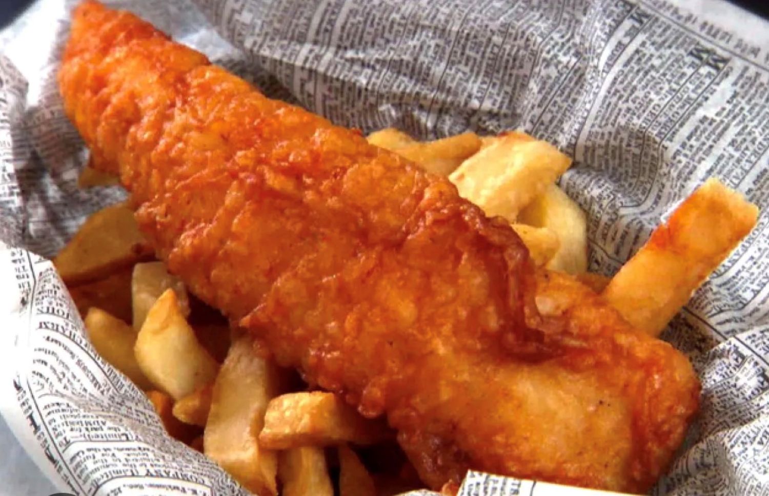 Fish and Chips.