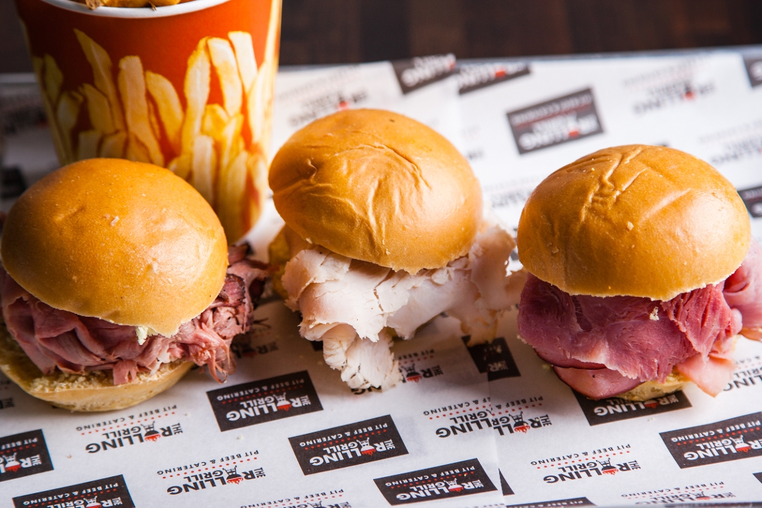 Rolling Grill Sampler.