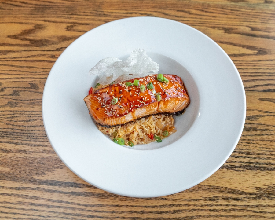L Roasted Norwegian Salmon.