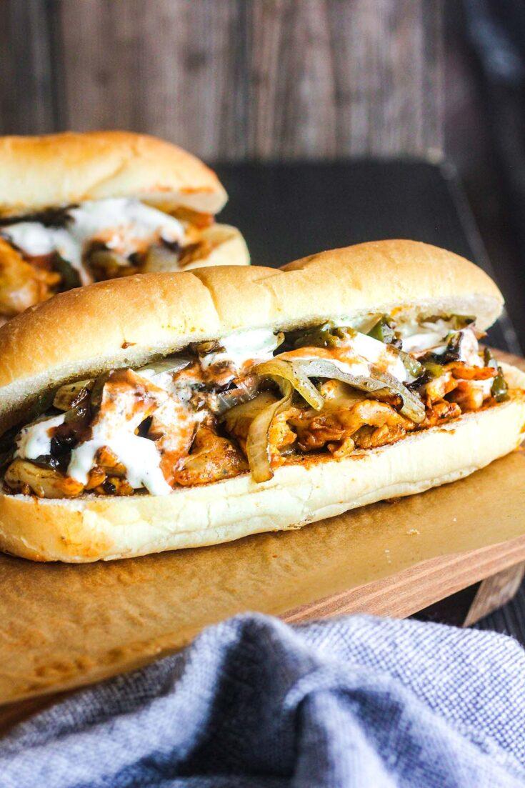 Philly Chicken Sub.