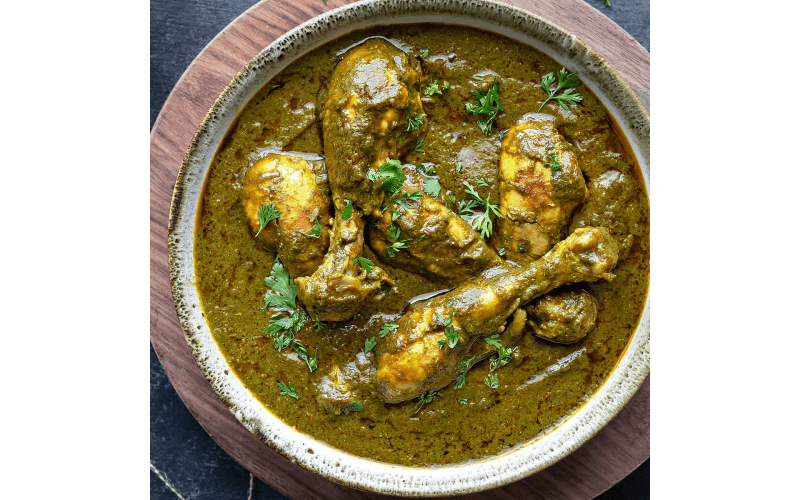 CHICKEN SAAG.