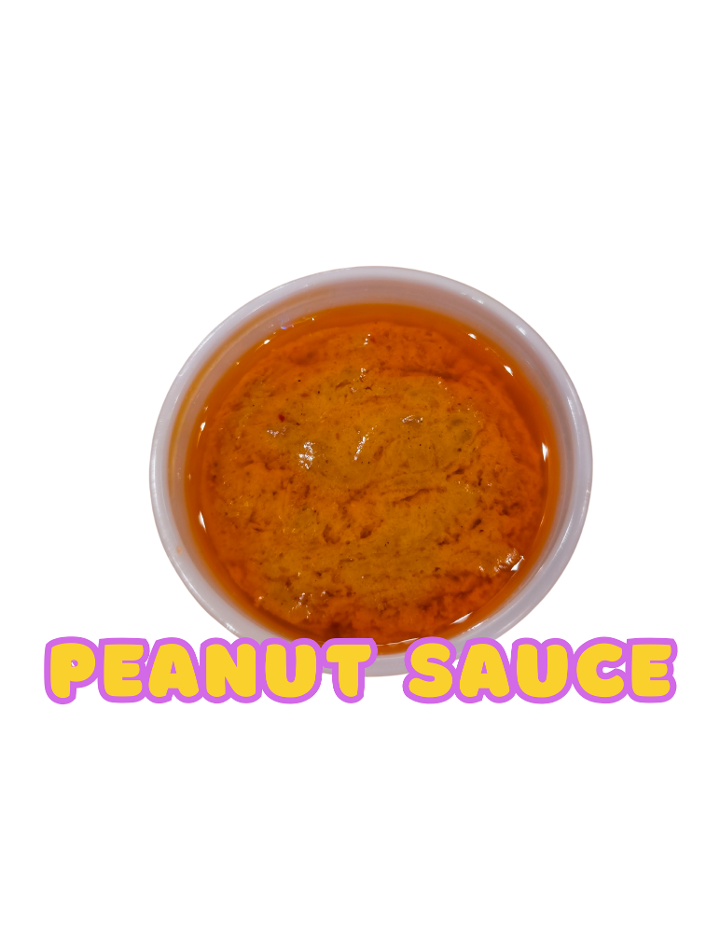 Peanut sauce.