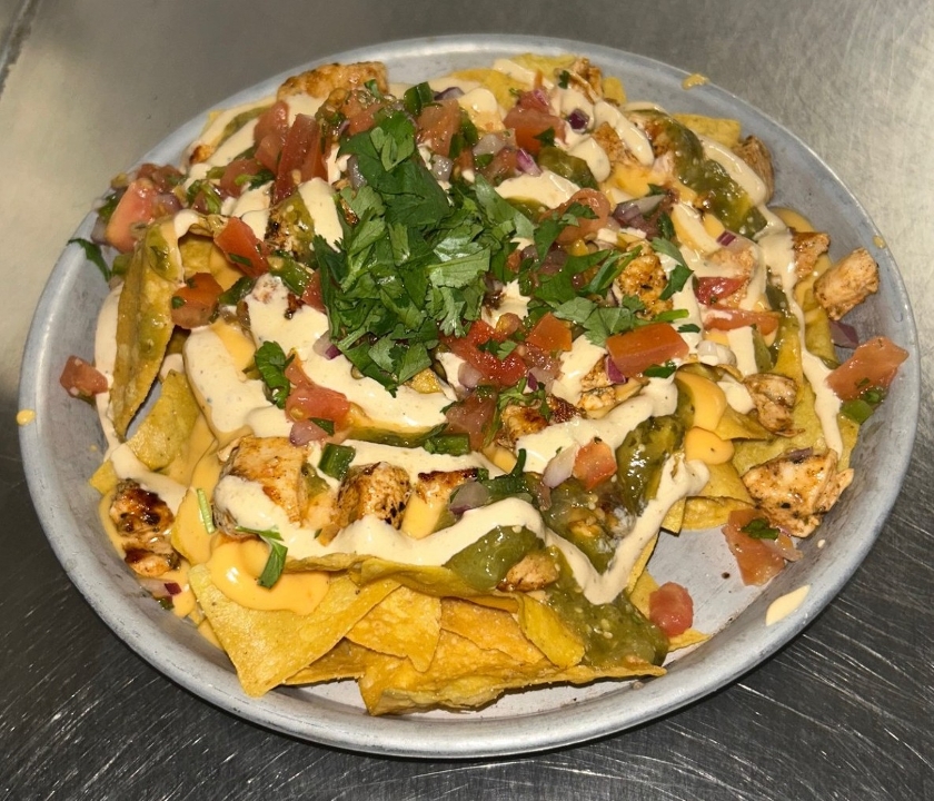 Brew Cheese Nachos.