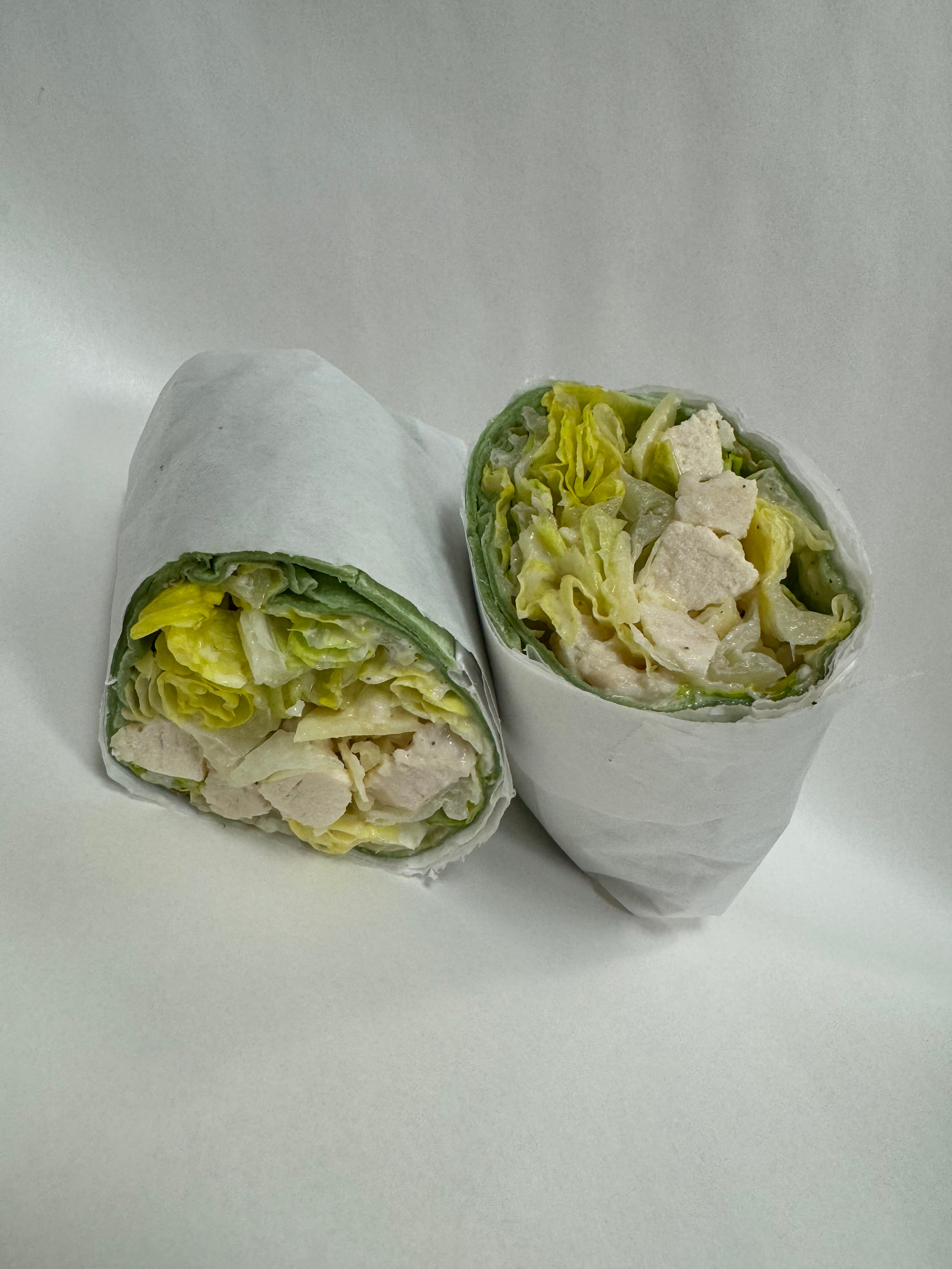 Chicken Caesar Salad Wrap.